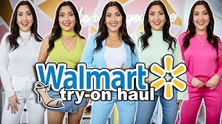 HUGE WALMART TRY-ON HAUL | NEW AT WALMART FOR SPRING  #walmarthaul