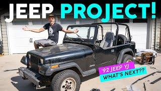 My Jeep Wrangler YJ is Finally Getting Some Attention!