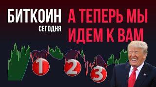 БИТКОИН  А ТЕПЕРЬ МЫ ИДЕМ К ВАМ