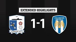 Extended Highlights | Barrow 1-1 Colchester United