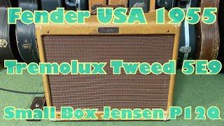 Fender USA 1955 Tremolux Tweed 5E9 Small Box