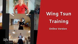 Wing Tsun Trainingsvideo im Zoom Meeting  mit Sifu Sergej