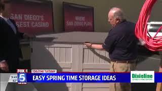 Dixieline Tool Time Tuesday: Easy Spring Time Storage