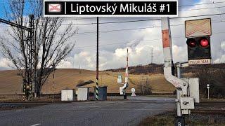 Železničné priecestie | Liptovský Mikuláš #1 | 14.1.2023