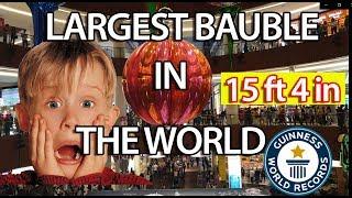 Christmas world record - Largest Bauble in the World  (TWO DUDES DUBAI)