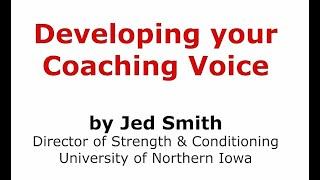 How to Improve your Speaking Voice - Jed Smith