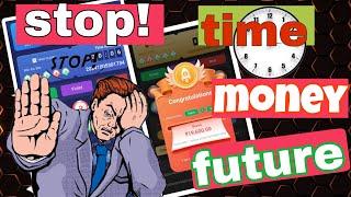 Stop! Time, money, & future || colour trading scam || the big Scam colour prediction.