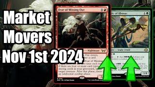 MTG Market Movers - Nov 1st 2024 - Modern, Pioneer & Marvel Moving Cards! Fear of Missing Out!