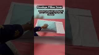 Easy Envelope Pillow Cover Cutting And Stitching Detailed Tutorial