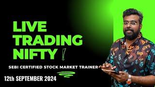 Bank Nifty50:SEP 12TH Live Options Trading today#BankNiftyTradingLive|In 2024 Learn Trading Easy Way