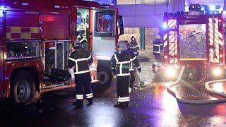 Stor udrykning til brand i varmeværk | Large response to fire in a heating plant