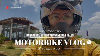 The Frist Moto Vlogging in Life | Bengaluru To Shivanasamudra Falls | Gaganchukki Barachukki Vlog-17