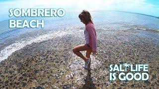 Rock Platforms at Beautiful Sombrero Key Beach in Marathon, Florida - Visit The Florida Keys