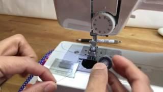 How to Insert bobbin into Brother LS14 Sewing Machine | Abi’s Den ️