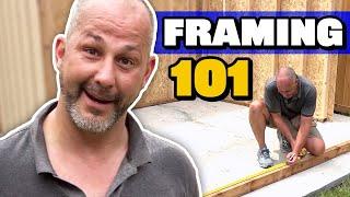 How to Frame a Shed | Building a Shed Pt. 3