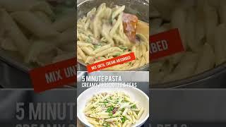 5 Minute Creamy Pasta