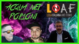 LEGA ITALIANA ANTI FUMO RISPONDE: ACQUA NEI POLMONI, ECCO COME STANNO LE COSE ITA