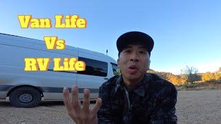 Van Life vs RV Life - Why we chose a Van over anything else