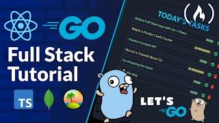 Go and React Full Stack App – Go Tutorial for Node Developers