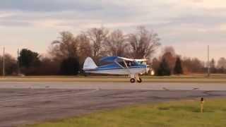 1961 Tailwheel 160hp Piper Colt Wheel Landing