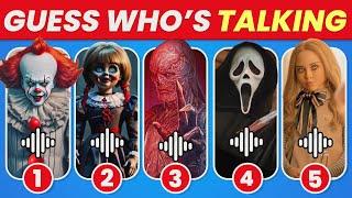 Guess the Horror Character Quiz  Chucky, Pennywise & Ghostface, More