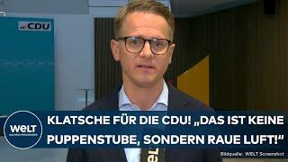 LANDTAGSWAHL IN BRANDENBURG: Carsten Linnemann: "Ein einmaliger Vorgang" - Klatsche für die CDU