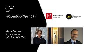 Open Door, Open City Webinar- Karina Robinson in conversation with Tom Ilube CBE