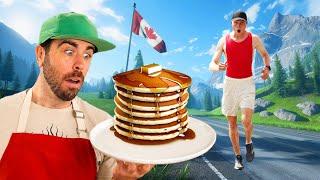 Cooking For This Cross Canada Runner - 75km a Day For 99 DAYS (+10,000cal)