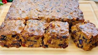 Best Christmas Fruit Cake Recipe  I make This Delicious Christmas Cake Every Year,Fruit Cake recipe