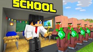 I Opened My Own SCHOOL In MINECRAFT! [ I Became millionaire ]