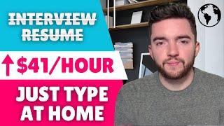 9 No Interview No Resume Typing Jobs from Home with No Phone Calls | Some Worldwide