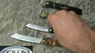 Kanekoma japan knife - Miyamoto Musashi Coltello Tascabile maruyoshi - Coltelleria Collini