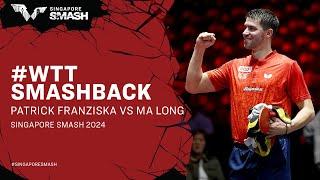 Patrick Franziska vs Ma Long | #WTTSmashback | Singapore Smash 2024