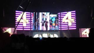 (1080p Full HD / HQ) Music Bank Paris - 4Minute Into live FANCAM 08.02.2012.