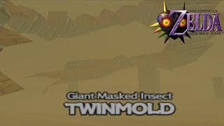 Legend of Zelda Majora's Mask Boss Battle: Twinmold