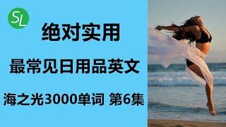 海之光精选3000分类英语单词 第6集 | 初学者必须掌握的核心英文单词 | 提高英语口语听力水平必备词汇