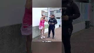 Esta chica desenmascara a una abogada corrupta con un cajero automático falso!  #shorts  #viral