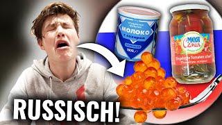 MORITZ und JO TESTEN RUSSISCHES ESSEN! (ekelhaft!) || VLOG 387