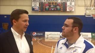 11.9.13 Post game interview with Jeffrey Walker and HC Andy Sharpe