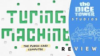 Turing Machine Review: Punch Card + Logic = Fun?