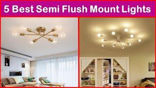 Top 5 Best Semi Flush Mount Review in 2020 | 5 Best Semi Flush Mount Lights