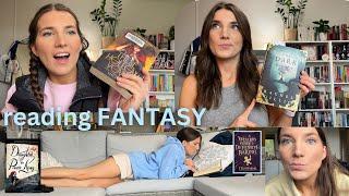 reading fantasy books for a week ‍️‍️‍️