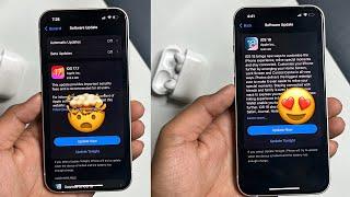 iOS 17.7 Or iOS 18 | How To Update iOS 18 After 17.7 | iOS 17.7 Update Battery Drain |