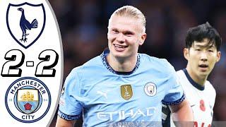 Tottenham vs Man City 2-2 - All Goals & Highlights - 2024