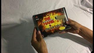 Unboxing PS1 - Gun pack Die hard trilogy PAL (1996)