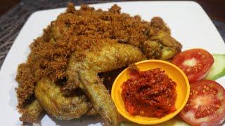 CARA BIKIN AYAM GORENG SERUNDENG EMPUK DAN GURIH