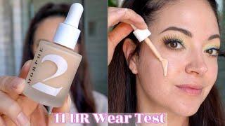 *NEW* MORPHE HINT HINT SKIN TINT || 11HR WEAR TEST ON OILY SKIN