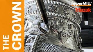 5 Axis Machining: The Crown | Mazak | CAM-Software | hyperMILL