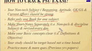 How to crack any PSU Exam in first attempt||Tips||Strategy||My Own Experience