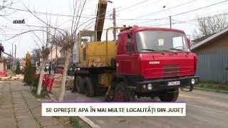 Se opreşte apa în mai multe localităţi din judeţ - LITORAL TV